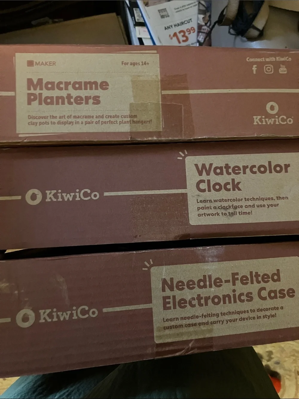 New STEM Maker Kiwi crates! - Unopened